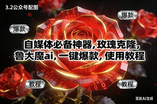 (16919期)玫瑰克隆神器,ai鲁大魔,自媒体必备软件,一键爆款工具,详细教程 (16919期)玫瑰克隆神器,ai鲁大魔,自媒体必备软件,一键爆款工具,详细教程