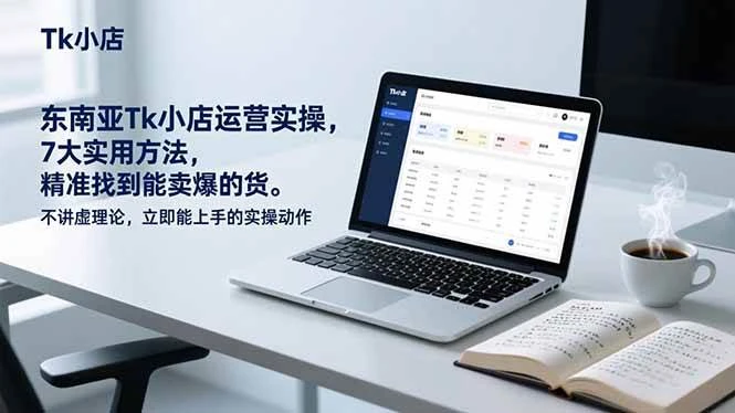 (17041期)东南亚Tk小店运营实操,7大实用方法,精准找到能卖爆的货。不讲虚理论,立即能上手的实操动作 (17041期)东南亚Tk小店运营实操,7大实用方法,精准找到能卖爆的货。不讲虚理论,立即能上手的实操动作