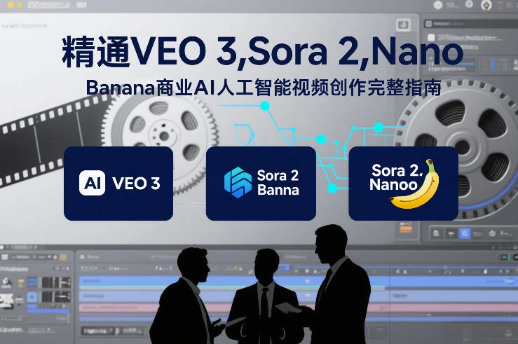 精通VEO 3,Sora 2,Nano Banana商业AI人工智能视频创作完整指南 精通VEO 3,Sora 2,Nano Banana商业AI人工智能视频创作完整指南