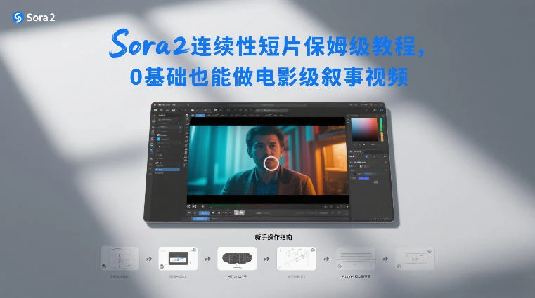 Sora2连续性短片保姆级教程,0基础也能做电影级叙事视频-BOSS 课程