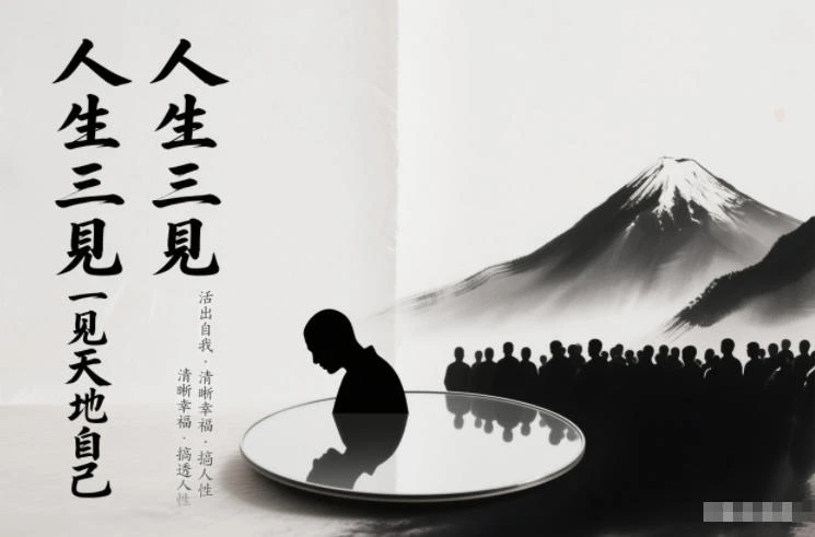 人生三见一见天地见众生见自己，活出自我拥有清晰幸福人生，搞透人性-BOSS 课程