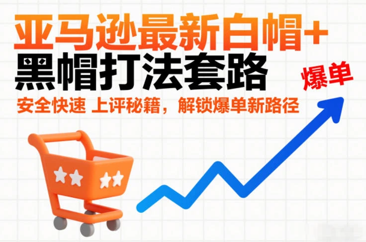 亚马逊最新白帽+黑帽打法套路，安全快速上评秘籍，解锁爆单新路径-BOSS 课程